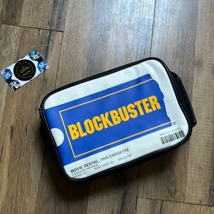 Vintage style Blockbuster Lunch box with insulated inside and zipper 🔥